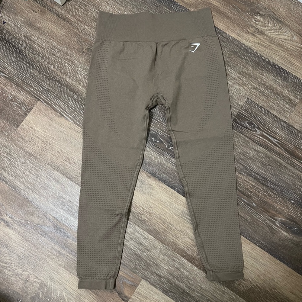Gymshark Vital Seamless 2.0 Leggings in Limited Addition Vanilla Brown Marl